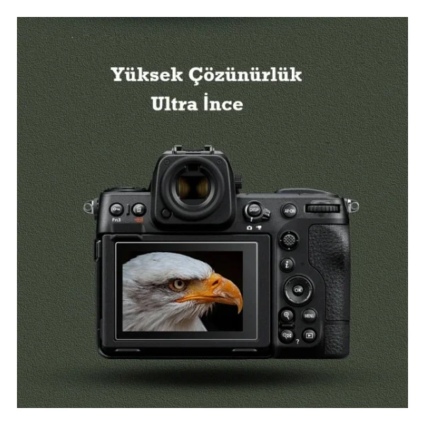 Canon Eos M50 Mark Iı Uyumlu 3 Adet Fotograf Makinesi Icin Lcd Ekran Koruyucu Nano Jelatin - Görsel 4