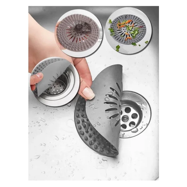 Mithra Life Yuvarlak Silikon Süzgeçli Lavabo Tıpası Mıt1068 - Görsel 2