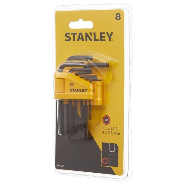 Stanley ST069251 8 Parça Alyan Anahtar Takımı - Görsel 5