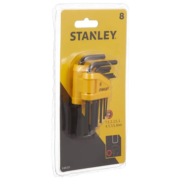 Stanley ST069251 8 Parça Alyan Anahtar Takımı - Görsel 6