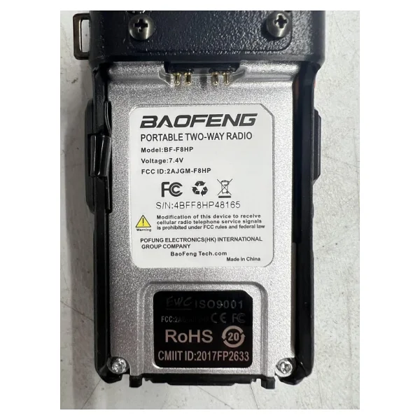 BaoFeng BF-F8HP Telsiz - Görsel 7