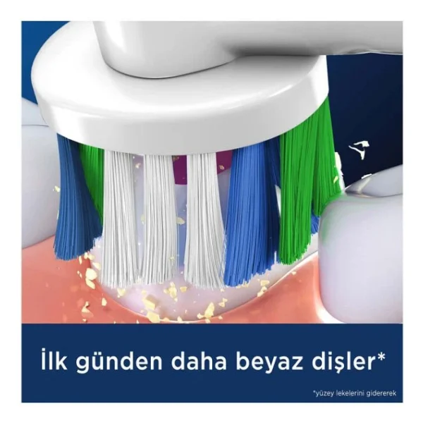 Oral-B Pro 3D White X-Filament 4'lü Diş Fırçası Başlığı - Görsel 5