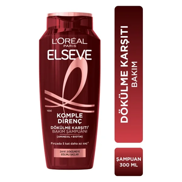 L'Oreal Paris Elseve Komple Direnç 360 ml Saç Dökülmesine Karşı Şampuan - Görsel 2