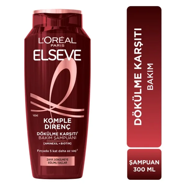 L'Oreal Paris Elseve Komple Direnç 360 ml Saç Dökülmesine Karşı Şampuan - Görsel 10