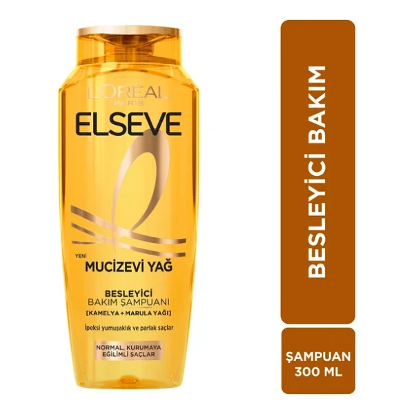 L'Oreal Paris Elseve Mucizevi Yağ Besleyici 360 ml Şampuan - Görsel 8