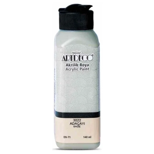 Artdeco 140 ml 3022 Ada Çayı Akrilik Boya - Görsel 4