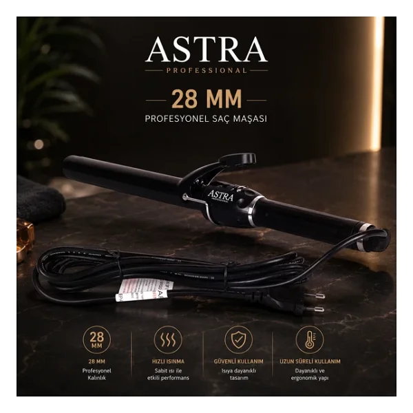 Astra F998B-28 mm Saç Maşası - Görsel 5