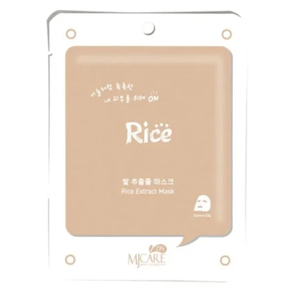 MjCare ON Rice Extract Mask - Pirinç Özlü Yüz Maskesi 22 gr - Görsel 4