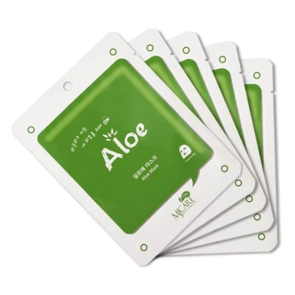 Mjcare Aloe Vera Özlü 5'li Yüz Maskesi - Görsel 2
