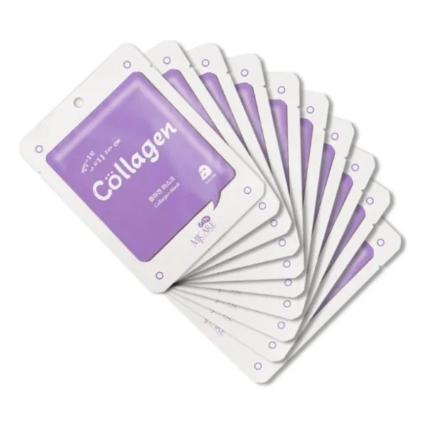 Mjcare On Collagen Mask 10'lu Kolajen Özlü Yüz Maskesi - Görsel 4