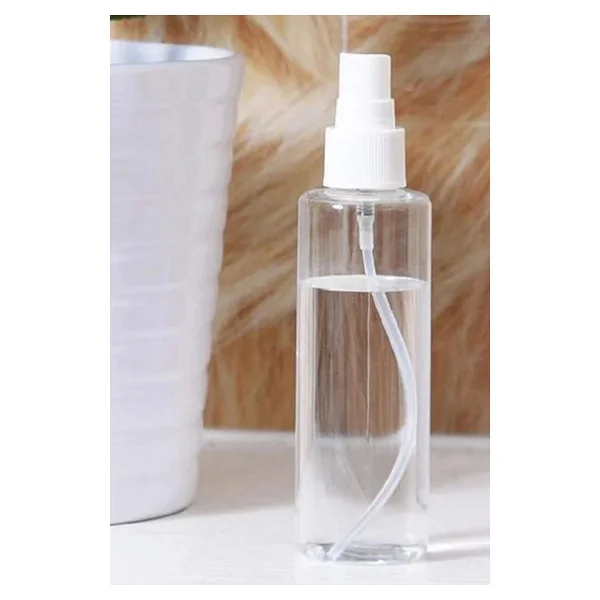 Sprey 100 ml Boş Şişe Spreyli Kolonya Şişesi Doldurulabilir Cep Plastik Parfüm Şişesi Dezenfektan - Görsel 3