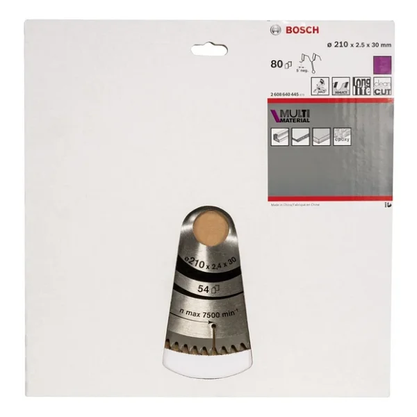 Bosch 2608640445 210x30 mm 80 Diş Daire Testere Bıçağı - Görsel 3