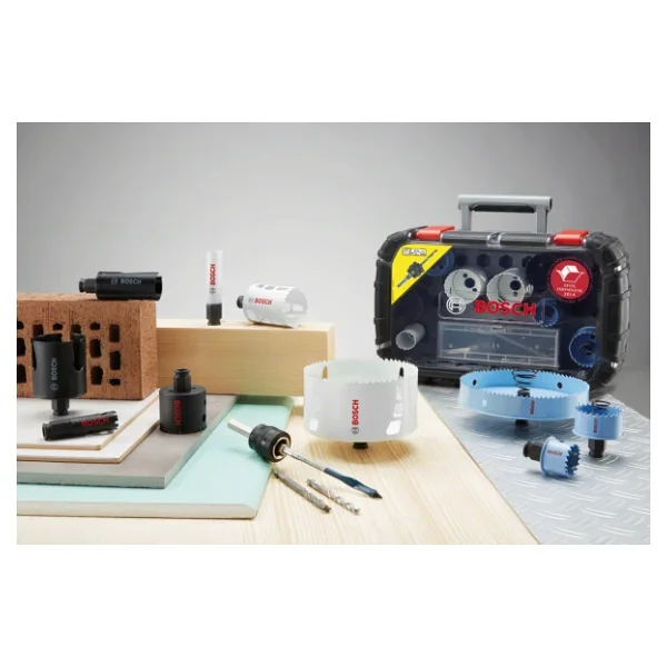 Bosch 2608594187 Progressor 9 Parça Delik Açma Testeresi Panç Seti - Görsel 3