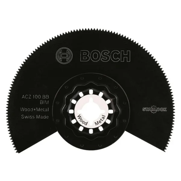 Bosch - Starlock - ACZ 100 BB - BIM Ahşap ve Metal İçin Segman Testere Bıçağı, Bombeli 1'li 2608661633 - Görsel 5