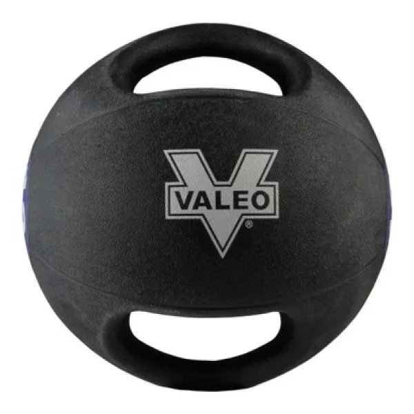 Valeo 10 Kg Mor Çift Tutacaklı Sağlık Topu - Görsel 2
