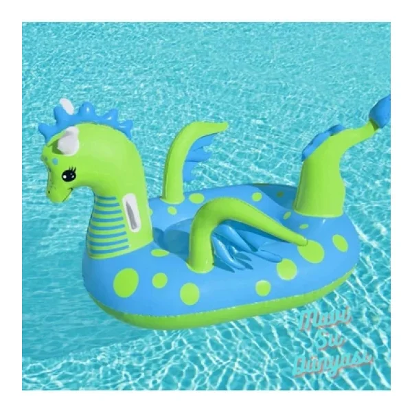 Bestway 41476 134x142 cm Ejderha Binici - Görsel 4