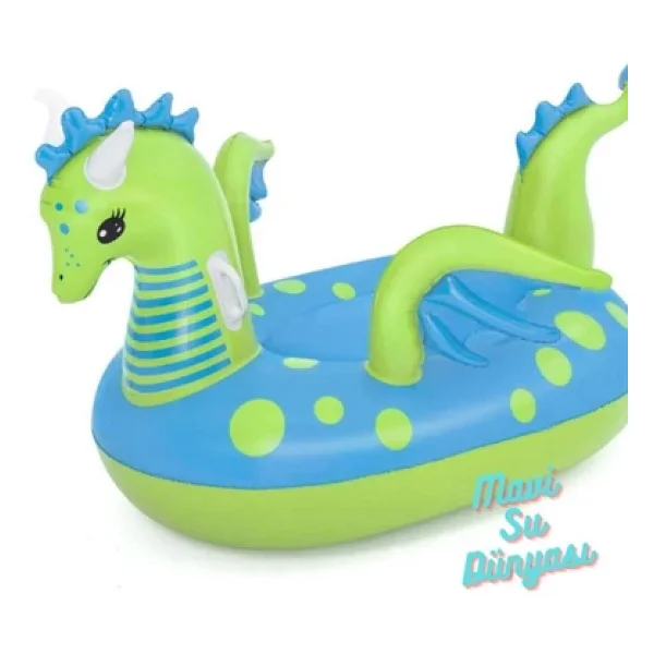 Bestway 41476 134x142 cm Ejderha Binici - Görsel 5