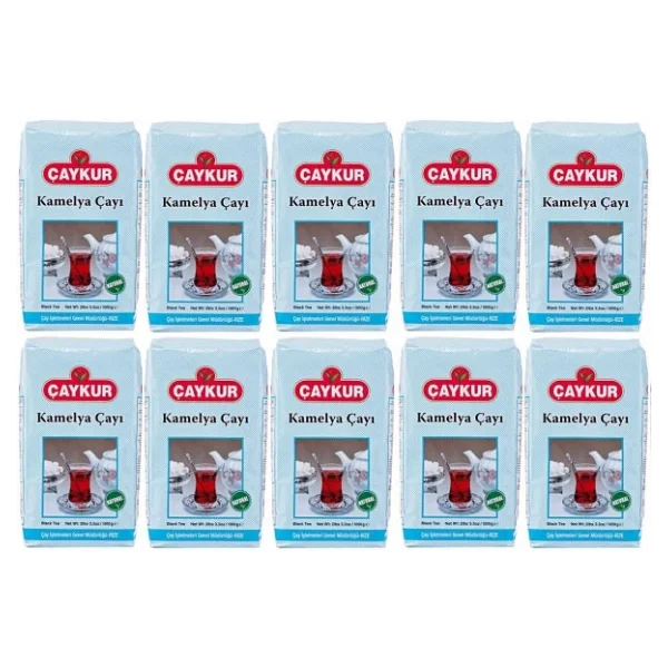 Çaykur Kamelya 1 kg 12'li Çay - Görsel 5
