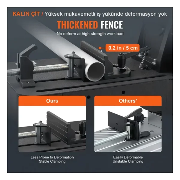 2000 Watt Bakır Sargılı 355 Mm Metal Profil Kesme Makinası Eea246 (B) - Görsel 3