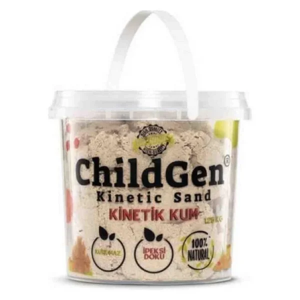 ChildGen Naturel Doğal Kinetik Kum 500 gr - Görsel 10