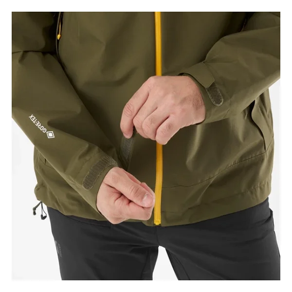 Millet Mungo II Gore-Tex Paclite MIV9336-0247 Kapüşonlu Siyah Erkek Mont - Görsel 5
