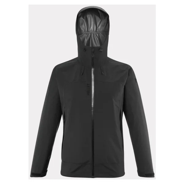 Millet Mungo II Gore-Tex Paclite MIV9336-0247 Kapüşonlu Siyah Erkek Mont - Görsel 2