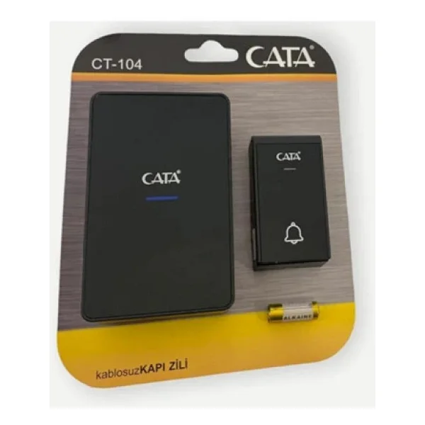 Cata CT-104 Lüks Işıklı Uzaktan Kumandalı Kapı Zili - Görsel 4