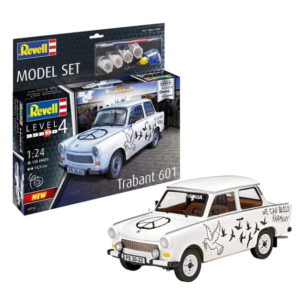 Revell 1:24 Trabant 601 07713 Maket Seti - Görsel 2