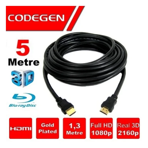 Codegen CPS50 5 m 4K HDMI Kablo - Görsel 5