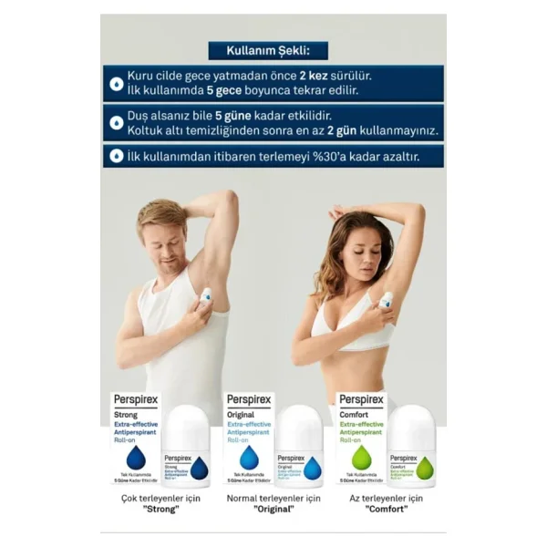Perspirex Orijinal Terleme Önleyici Extra Etkili Roll-on 5 ML - Görsel 2