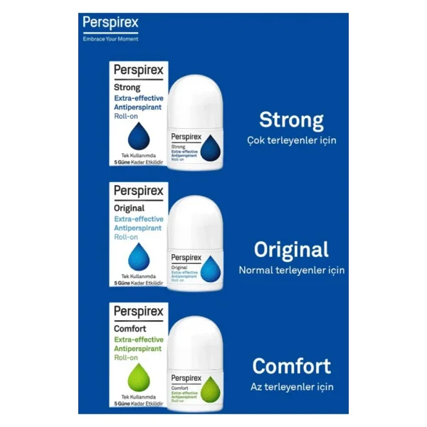 Perspirex Orijinal Terleme Önleyici Extra Etkili Roll-on 5 ML - Görsel 3