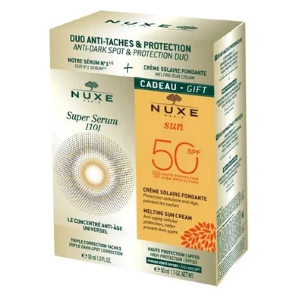 Nuxe Super Serum 10 30ml + Creme Visage Güneş Kremi SPF50 50ml - Görsel 2