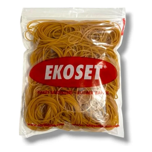 500 Adet Kauçuk Para Lastiği - Görsel 2
