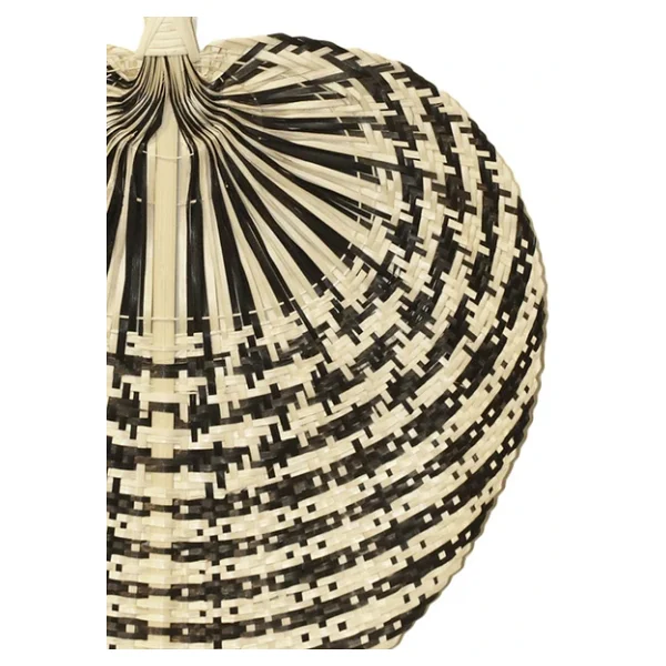 The Mia Dekoratif Bambu Duvar Dekoru Siyah 3x48x58 cm - Görsel 2