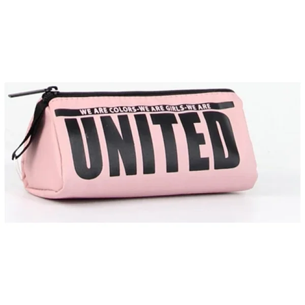 Benetton United Colors Of Benetton Kalem Çantası Tek Bölmeli Pembe Kalemlik - Görsel 5