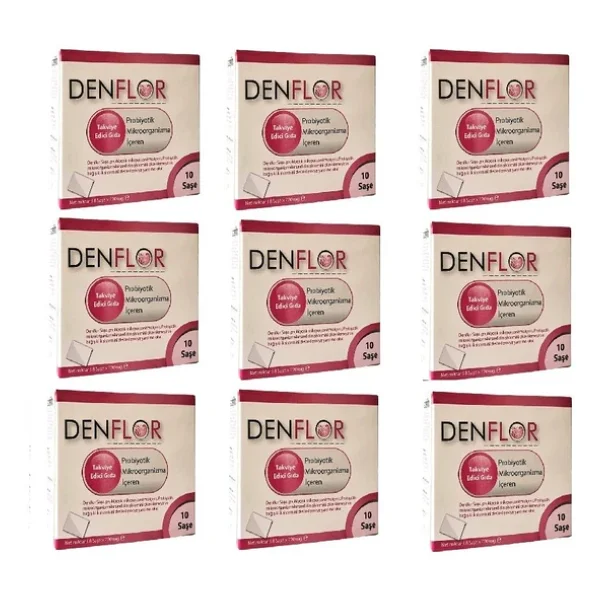 Denflor Probiyotik 10 Şase 9'lu - Görsel 4