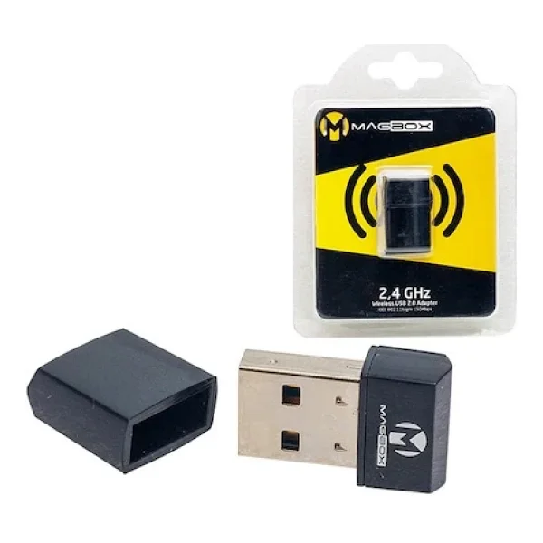 Magbox USB Stick Mini 802.11N Wi-Fi 7601 Chipset 2.4GHZ 150 MBPS HD Uydu Alıcıları İle Uyumlu - Görsel 2
