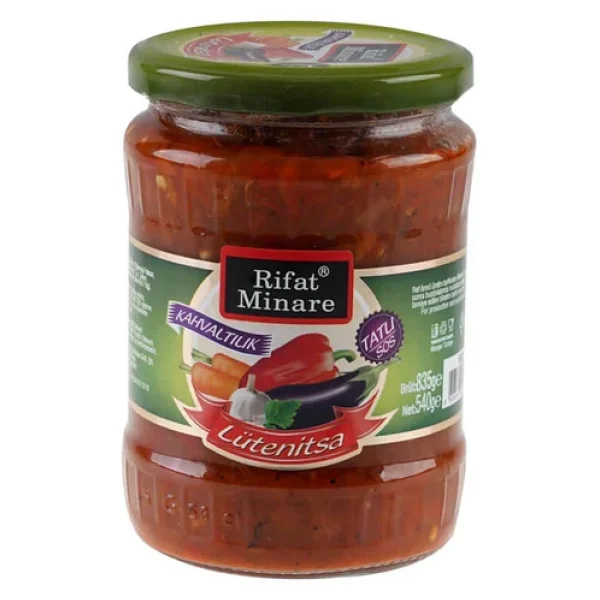 Rifat Minare Lutenitsa 540 gr Kahvaltılık Tatlı Sos - Görsel 2