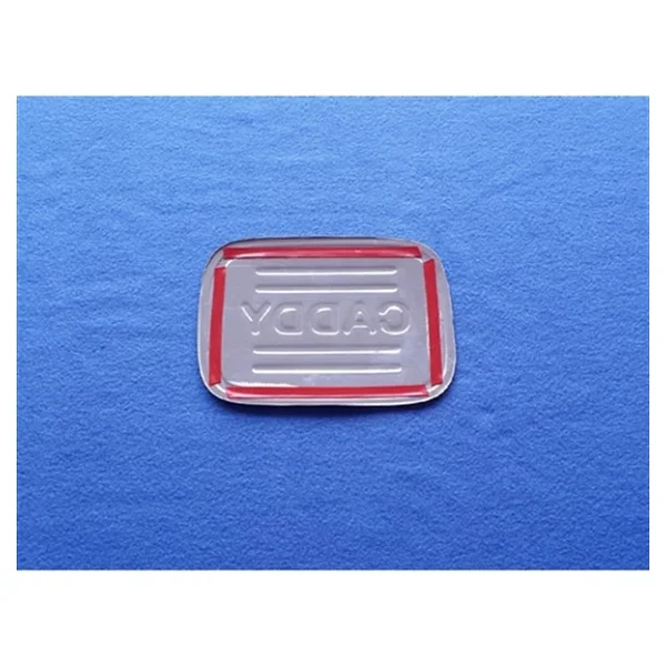 VW Caddy Krom Depo Kapağı 2004-2014 Paslanmaz Çelik - Görsel 3