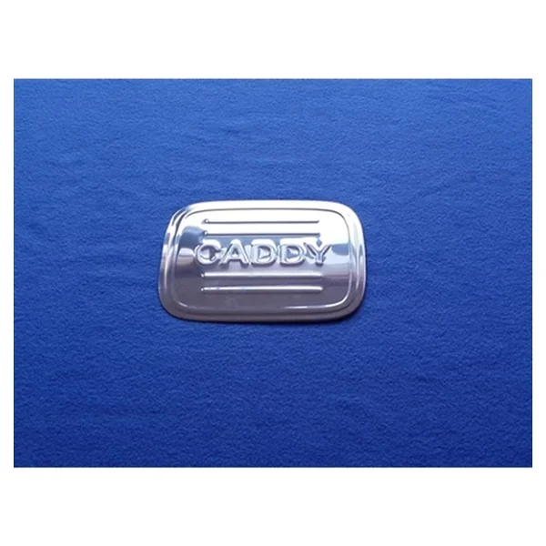 VW Caddy Krom Depo Kapağı 2004-2014 Paslanmaz Çelik - Görsel 2