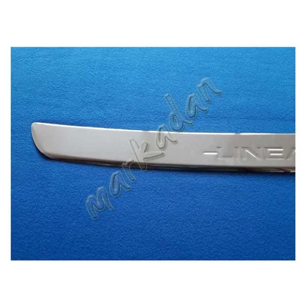 Fiat Linea Krom Arka Tampon Eşiği 2006-2018 Paslanmaz Çelik - Görsel 4