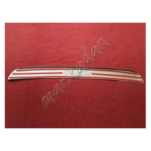 DB Chrome Fiat Linea Arka Tampon Üstü Nikelaj 2006-2018 P.Çelik - Görsel 3