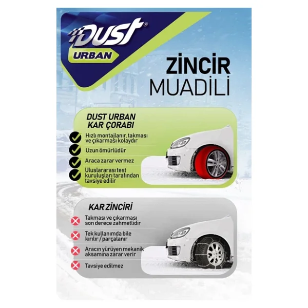 Dust Urban Medium Kar Çorabı - Görsel 3
