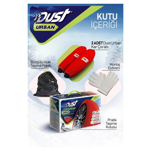 Dust Urban Medium Kar Çorabı - Görsel 5
