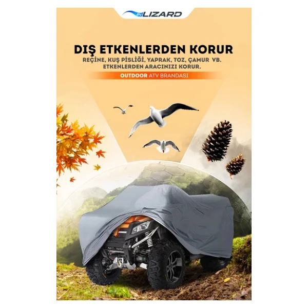 Bylizard Segway Snarler At6s E Uyumlu Su Geçirmez Atv Brandası - Görsel 4