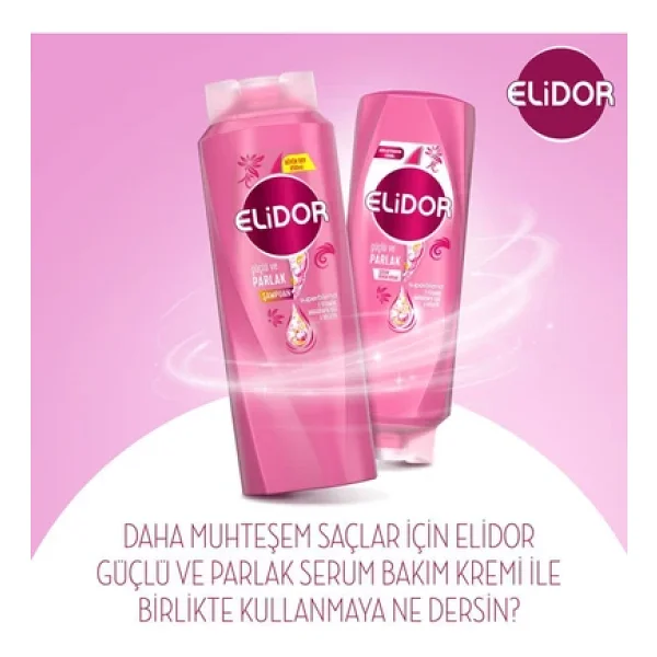 Elidor Superblend Güçlü ve Parlak 650 ml 3 Adet Şampuan - Görsel 7