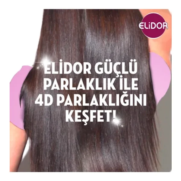 Elidor Superblend Güçlü ve Parlak 650 ml 3 Adet Şampuan - Görsel 6