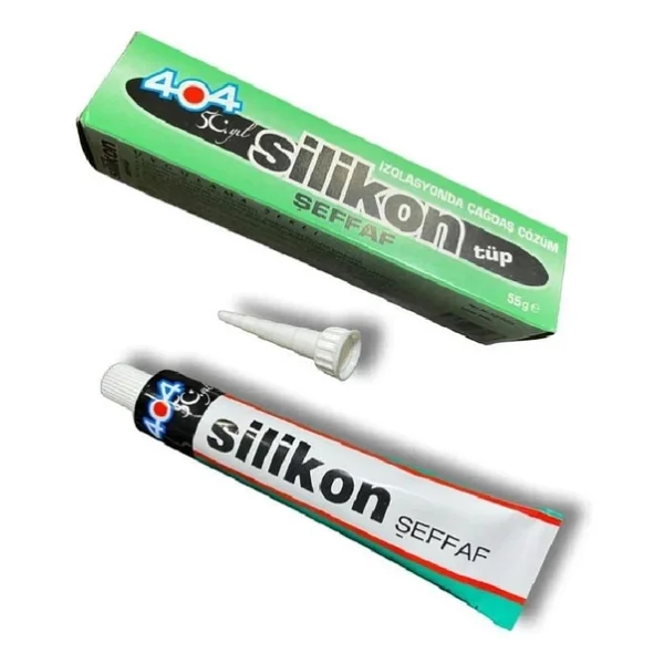 404 Şeffaf Silikon - 55 Gram - Görsel 5