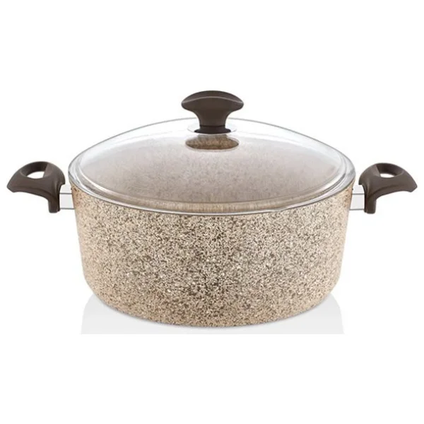 Falez Creamy 22 cm Derin Granit Tencere - Görsel 3