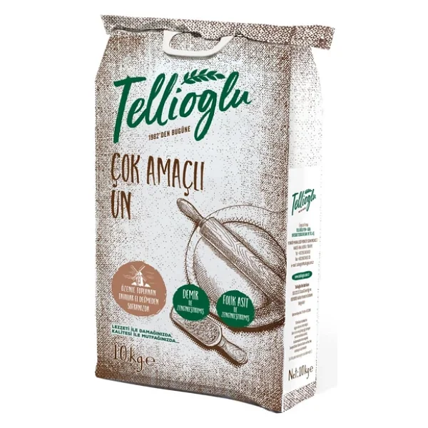 Tellioğlu 10 kg Çok Amaçlı Un - Görsel 4